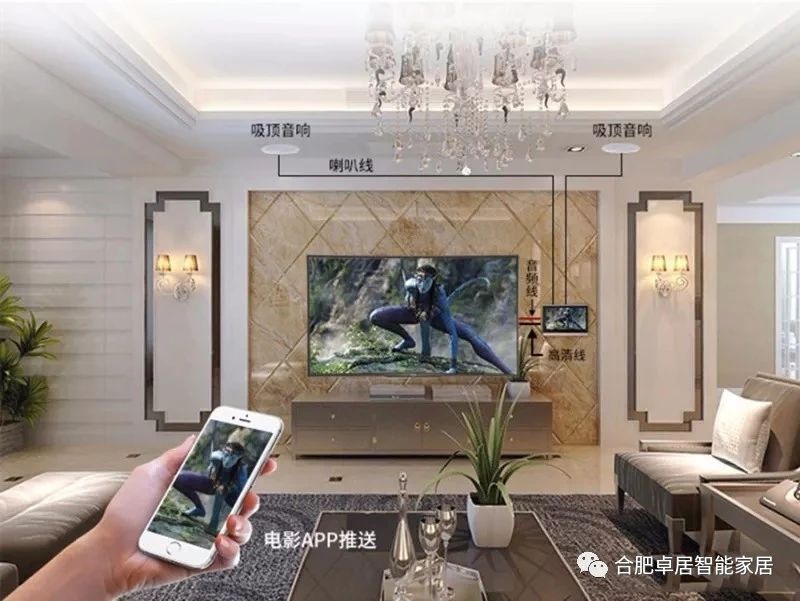 合肥卓居智能家居,指纹密码锁,家庭背景音乐系统