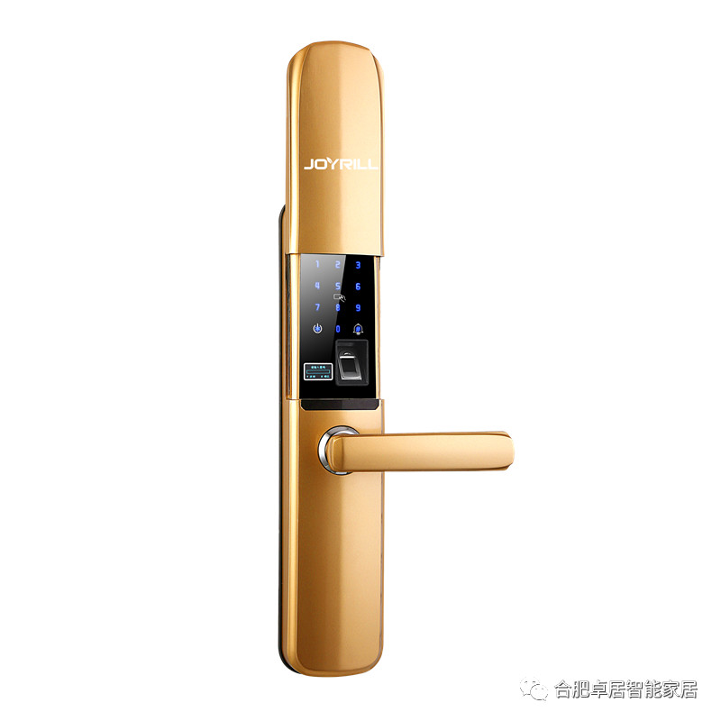 合肥卓居智能家居，指纹密码锁，家用防盗锁